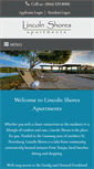 Mobile Screenshot of lincolnshoresapts.com